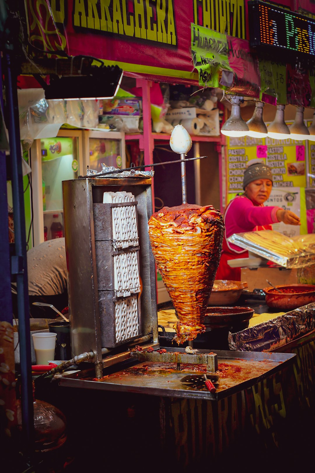 Affordable local street food from budget travel destinations